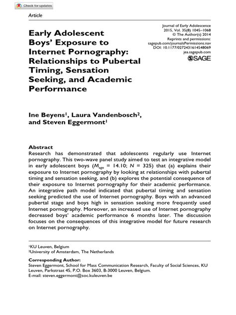 teenage groupsex|Exposure to Pornography and Adolescent Sexual Behavior: .